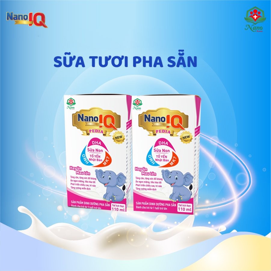 SỮA BỘT PHA SẴN NANO IQ PEDIA - Công ty Khánh Vy